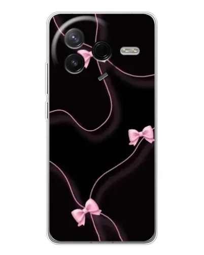 Чехол для Xiaomi Redmi K80 Ultra с картинкой «Розовые ленты»