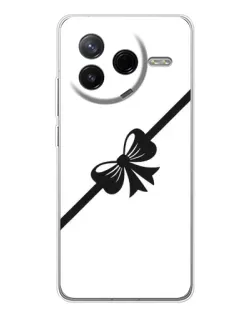Чехол для Xiaomi Redmi K80 Ultra с картинкой «Диагональный бант»