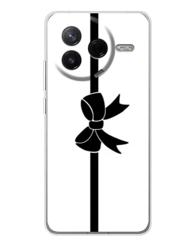 Чехол для Xiaomi Redmi K80 Ultra с картинкой «Вертикальный бант»