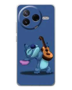 Чехол для Xiaomi Redmi K80 Ultra с картинкой «Стич с укулеле»