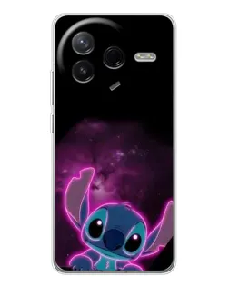 Чехол для Xiaomi Redmi K80 Ultra с картинкой «Неоновый Stitch»