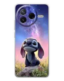 Чехол для Xiaomi Redmi K80 Ultra с картинкой «Стич на рассвете»