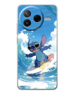 Чехол для Xiaomi Redmi K80 Ultra с картинкой «Стич на волне»