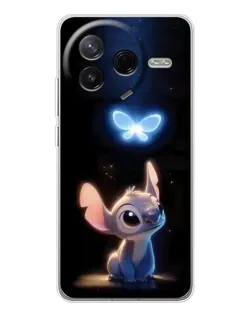 Чехол для Xiaomi Redmi K80 Ultra с картинкой «Сияющий Стич»