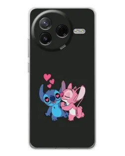 Чехол для Xiaomi Redmi K80 Ultra с картинкой «Анжел целует Стича»