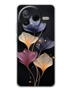 Чехол для Xiaomi Redmi K80 Ultra с картинкой «Лиловые цветы грации» Чехол для Xiaomi Redmi K80 Ultra с картинкой «Лиловые цветы грации»