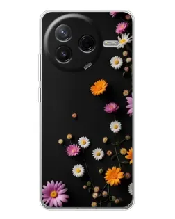 Чехол для Xiaomi Redmi K80 Ultra с картинкой «Цветочная композиция»