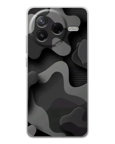 Чехол для Xiaomi Redmi K80 Ultra с картинкой «Темный абстрактный камуфляж» Чехол для Xiaomi Redmi K80 Ultra с картинкой «Темный абстрактный камуфляж»