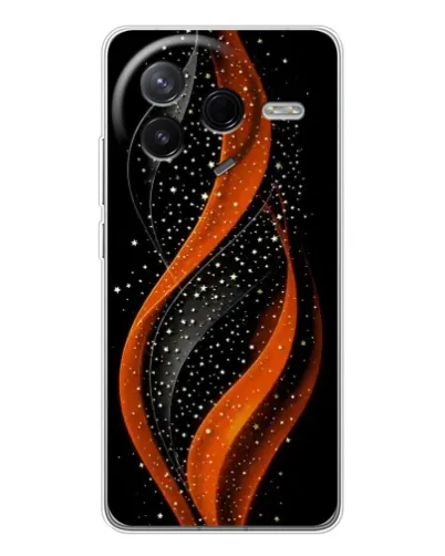Чехол для Xiaomi Redmi K80 Ultra с картинкой «Огненная звездная волна» Чехол для Xiaomi Redmi K80 Ultra с картинкой «Огненная звездная волна»