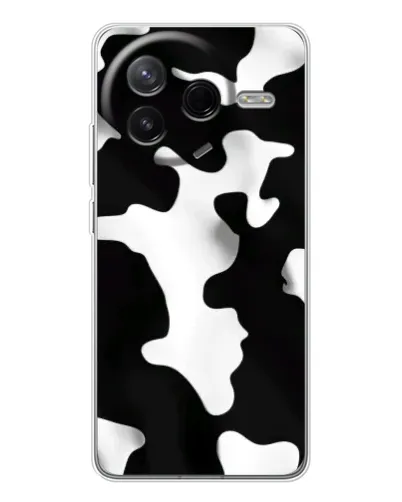 Чехол для Xiaomi Redmi K80 Ultra с картинкой «Черно-белое пятно» Чехол для Xiaomi Redmi K80 Ultra с картинкой «Черно-белое пятно»