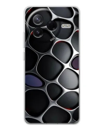 Чехол для Xiaomi Redmi K80 Ultra с картинкой «Объемная темная решетка» Чехол для Xiaomi Redmi K80 Ultra с картинкой «Объемная темная решетка»