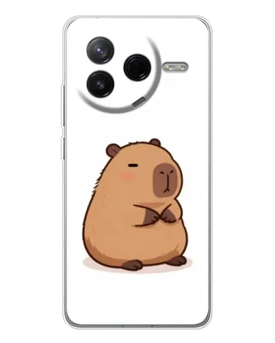 Чехол для Xiaomi Redmi K80 Ultra с картинкой «Толстенькая капибара» Чехол для Xiaomi Redmi K80 Ultra с картинкой «Толстенькая капибара»