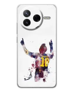 Чехол для Xiaomi Redmi K80 Ultra с картинкой «Messi Barca»