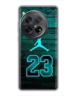 Чехол для Xiaomi Redmi K80 с картинкой «Jordan Cyan 23»