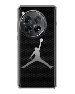 Чехол для Xiaomi Redmi K80 с картинкой «Jordan Dark Carbon»