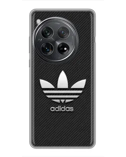 Чехол для Xiaomi Redmi K80 с картинкой «Adidas Карбоновая текстура»