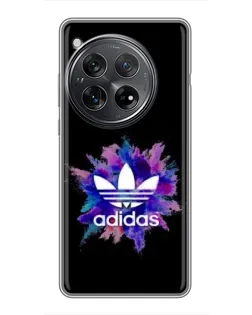Чехол для Xiaomi Redmi K80 с картинкой «Взрыв красок Adidas»