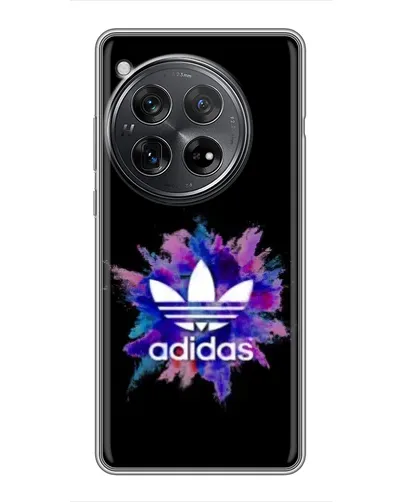Чехол для Xiaomi Redmi K80 с картинкой «Взрыв красок Adidas»