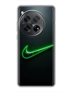 Чохол для Xiaomi Redmi K80 з картинкою «Неоновий контур Nike»