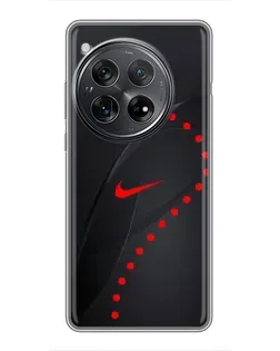 Чехол для Xiaomi Redmi K80 с картинкой «Абстрактный дизайн Nike»