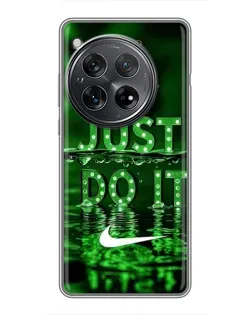 Чехол для Xiaomi Redmi K80 с картинкой «Зеленый неоновый Nike»
