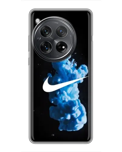 Чехол для Xiaomi Redmi K80 с картинкой «Nike и синий дым» Чехол для Xiaomi Redmi K80 с картинкой «Nike и синий дым»