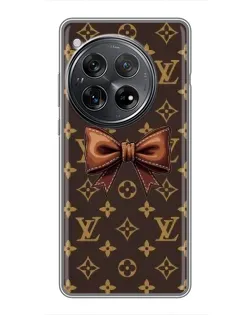 Чехол для Xiaomi Redmi K80 с картинкой «LV с бантом»