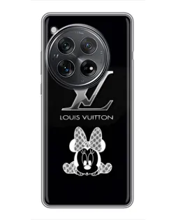 Чехол для Xiaomi Redmi K80 с картинкой «LV и Минни Маус»