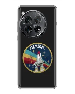 Чехол для Xiaomi Redmi K80 с картинкой «NASA — эмблема миссии» Чехол для Xiaomi Redmi K80 с картинкой «NASA — эмблема миссии»