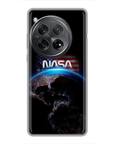 Чехол для Xiaomi Redmi K80 с картинкой «Земля из космоса NASA»