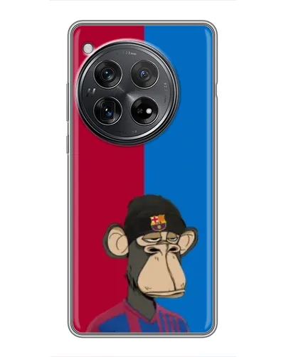 Чехол для Xiaomi Redmi K80 с картинкой «Bored Ape — фанат Барсы»
