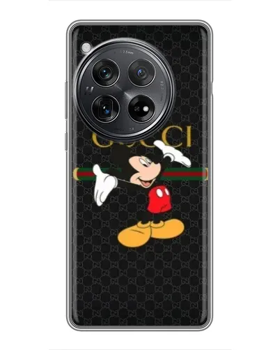 Чехол для Xiaomi Redmi K80 с картинкой «Микки Маус Gucci» Чехол для Xiaomi Redmi K80 с картинкой «Микки Маус Gucci»