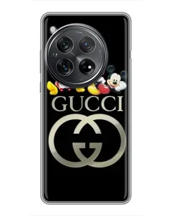 Чехол для Xiaomi Redmi K80 с картинкой «Gucci — герои Disney»
