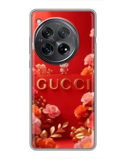 Чехол для Xiaomi Redmi K80 с картинкой «Gucci — золотой сад»
