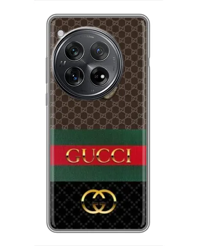 Чехол для Xiaomi Redmi K80 с картинкой «Gucci — брендированный десерт» Чехол для Xiaomi Redmi K80 с картинкой «Gucci — брендированный десерт»