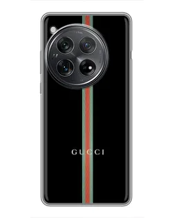 Чехол для Xiaomi Redmi K80 с картинкой «Gucci — строгая линия»