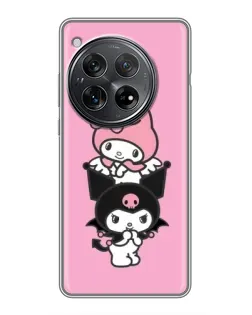 Чехол для Xiaomi Redmi K80 с картинкой «My Melody и Kuromi» Чехол для Xiaomi Redmi K80 с картинкой «My Melody и Kuromi»
