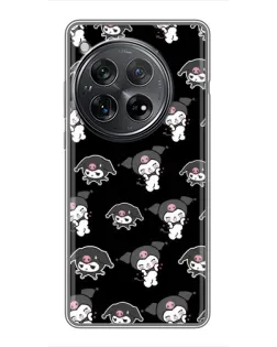 Чехол для Xiaomi Redmi K80 с картинкой «Черный паттерн Kuromi» Чехол для Xiaomi Redmi K80 с картинкой «Черный паттерн Kuromi»