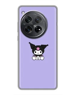 Чехол для Xiaomi Redmi K80 с картинкой «Kuromi — фиолетовый минимализм» Чехол для Xiaomi Redmi K80 с картинкой «Kuromi — фиолетовый минимализм»