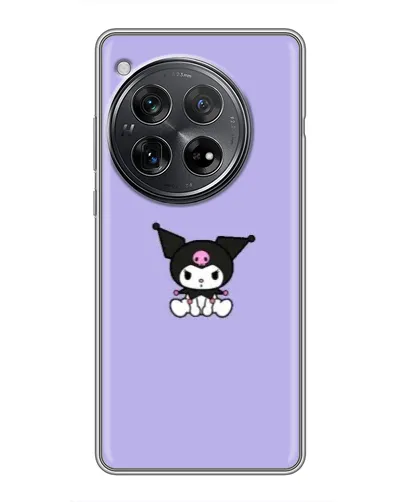 Чехол для Xiaomi Redmi K80 с картинкой «Kuromi — фиолетовый минимализм»