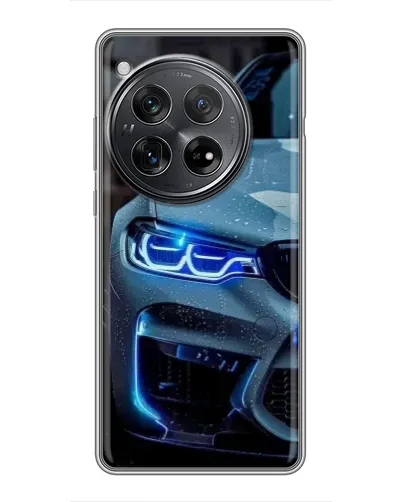 Чехол для Xiaomi Redmi K80 с картинкой «Взгляд BMW с синими фарами» Чехол для Xiaomi Redmi K80 с картинкой «Взгляд BMW с синими фарами»