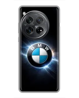 Чехол для Xiaomi Redmi K80 с картинкой «BMW — неоновое сияние»