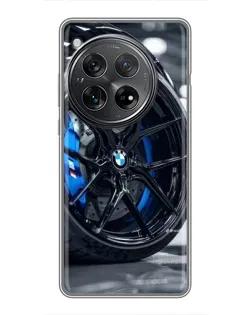 Чехол для Xiaomi Redmi K80 с картинкой «Колесо BMW вблизи»