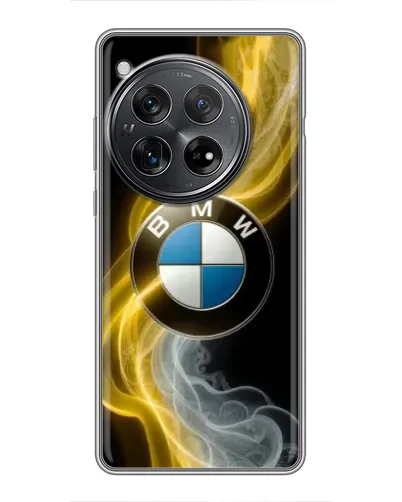 Чехол для Xiaomi Redmi K80 с картинкой «Золотистый дым BMW» Чехол для Xiaomi Redmi K80 с картинкой «Золотистый дым BMW»