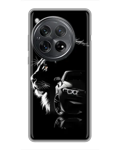 Чехол для Xiaomi Redmi K80 с картинкой «BMW и лев» Чехол для Xiaomi Redmi K80 с картинкой «BMW и лев»
