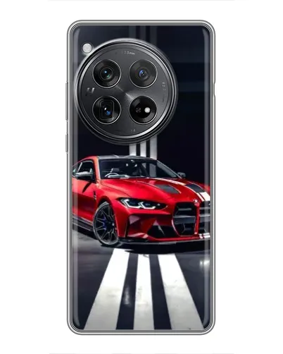 Чехол для Xiaomi Redmi K80 с картинкой «Красная BMW на дороге» Чехол для Xiaomi Redmi K80 с картинкой «Красная BMW на дороге»
