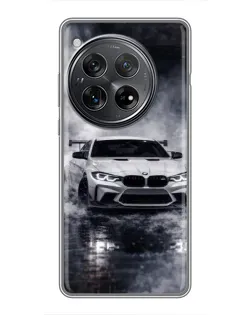 Чехол для Xiaomi Redmi K80 с картинкой «BMW сквозь туман»