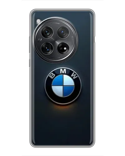 Чехол для Xiaomi Redmi K80 с картинкой «Логотип BMW — минимализм» Чехол для Xiaomi Redmi K80 с картинкой «Логотип BMW — минимализм»