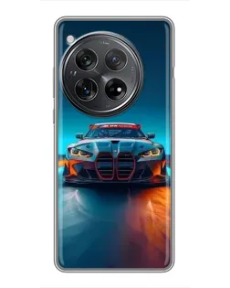 Чехол для Xiaomi Redmi K80 с картинкой «BMW — огни неона» Чехол для Xiaomi Redmi K80 с картинкой «BMW — огни неона»