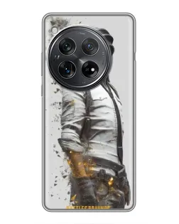 Чехол для Xiaomi Redmi K80 с картинкой «PUBG — боец в пыли»